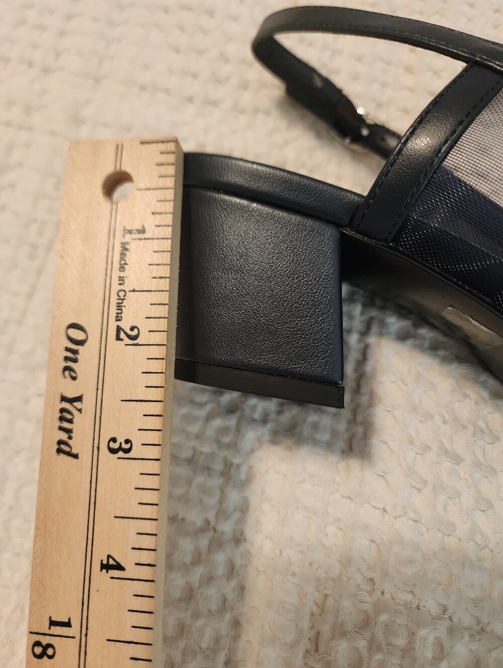 Easy Street Navy Pointed Toe Slingback Pump Heels  New Sz 9 Medium Width Career - Picture 6 of 8